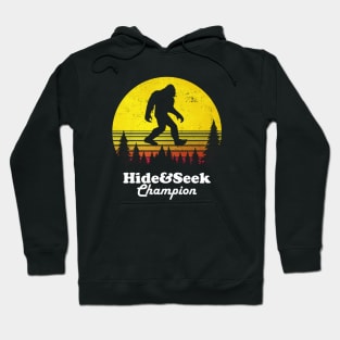 vintage Bigfoot world hide and seek champion Hoodie